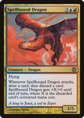 Spellbound Dragon [Alara Reborn] MTG Single Magic: The Gathering  | Multizone: Comics And Games