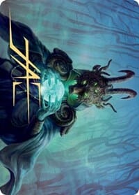 Masked Vandal Art Card (Gold-Stamped Signature) [Kaldheim: Art Series] MTG Single Magic: The Gathering  | Multizone: Comics And Games