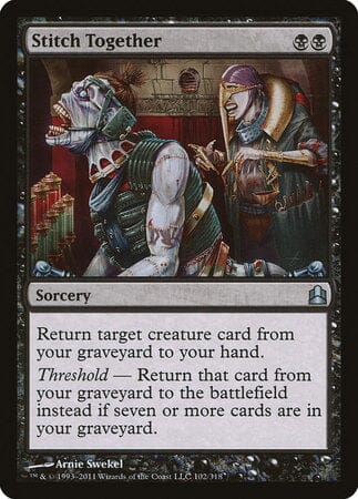 Stitch Together [Commander 2011] MTG Single Magic: The Gathering  | Multizone: Comics And Games