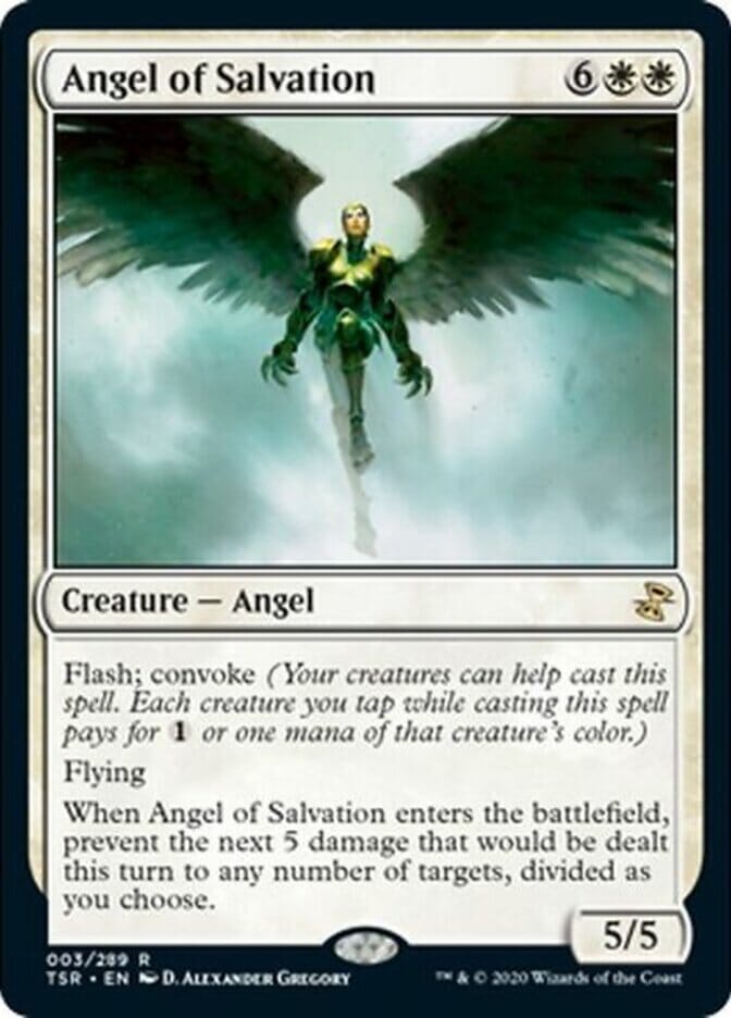 Angel of Salvation [Time Spiral Remastered] MTG Single Magic: The Gathering  | Multizone: Comics And Games