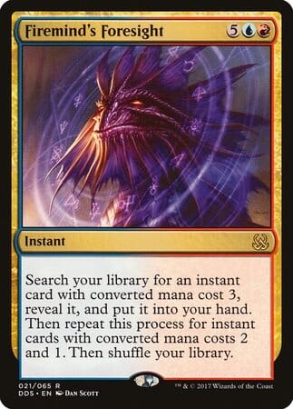 Firemind's Foresight [Duel Decks: Mind vs. Might] MTG Single Magic: The Gathering  | Multizone: Comics And Games
