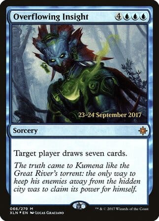 Overflowing Insight [Ixalan Promos] MTG Single Magic: The Gathering  | Multizone: Comics And Games