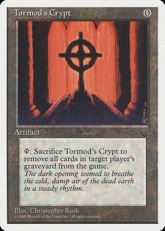 Tormod's Crypt [Chronicles] MTG Single Magic: The Gathering  | Multizone: Comics And Games