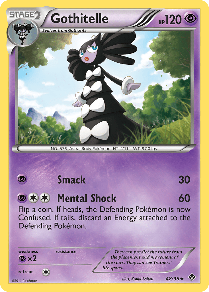 Gothitelle (48/98) [Black & White: Emerging Powers] Pokemon Single Pokémon  | Multizone: Comics And Games