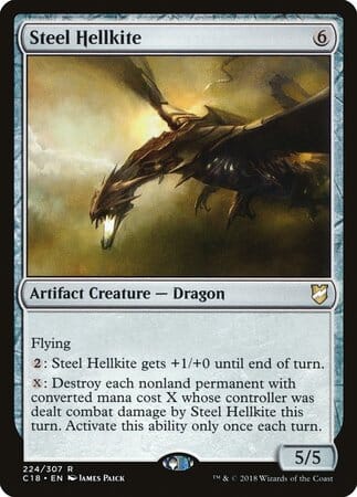 Steel Hellkite [Commander 2018] MTG Single Magic: The Gathering  | Multizone: Comics And Games