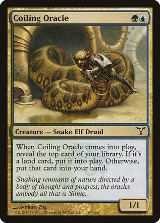 Coiling Oracle [Dissension] MTG Single Magic: The Gathering  | Multizone: Comics And Games