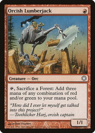 Orcish Lumberjack [Coldsnap Theme Decks] MTG Single Magic: The Gathering  | Multizone: Comics And Games