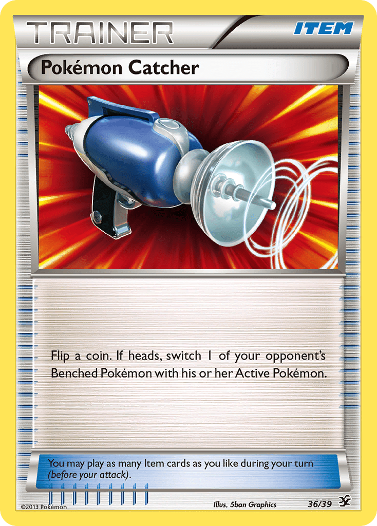 Pokemon Catcher (36/39) [XY: Kalos Starter Set] Pokemon Single Pokémon  | Multizone: Comics And Games