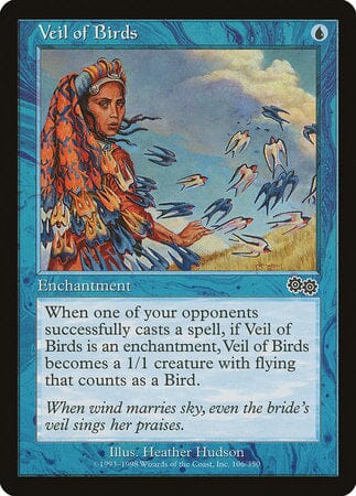 Veil of Birds [Urza's Saga] MTG Single Magic: The Gathering  | Multizone: Comics And Games