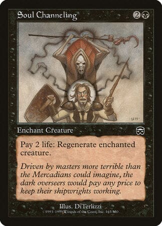 Soul Channeling [Mercadian Masques] MTG Single Magic: The Gathering  | Multizone: Comics And Games