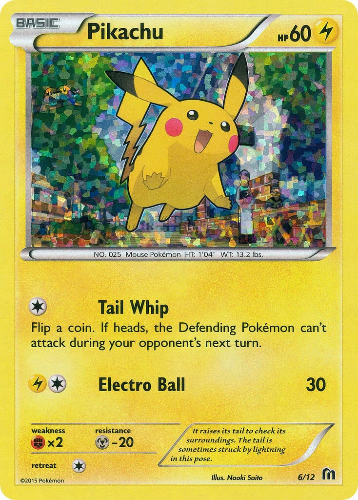 Pikachu (6/12) [McDonald's Promos: 2016 Collection] Pokemon Single Pokémon  | Multizone: Comics And Games