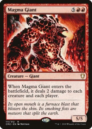 Magma Giant [Commander Anthology Volume II] MTG Single Magic: The Gathering  | Multizone: Comics And Games