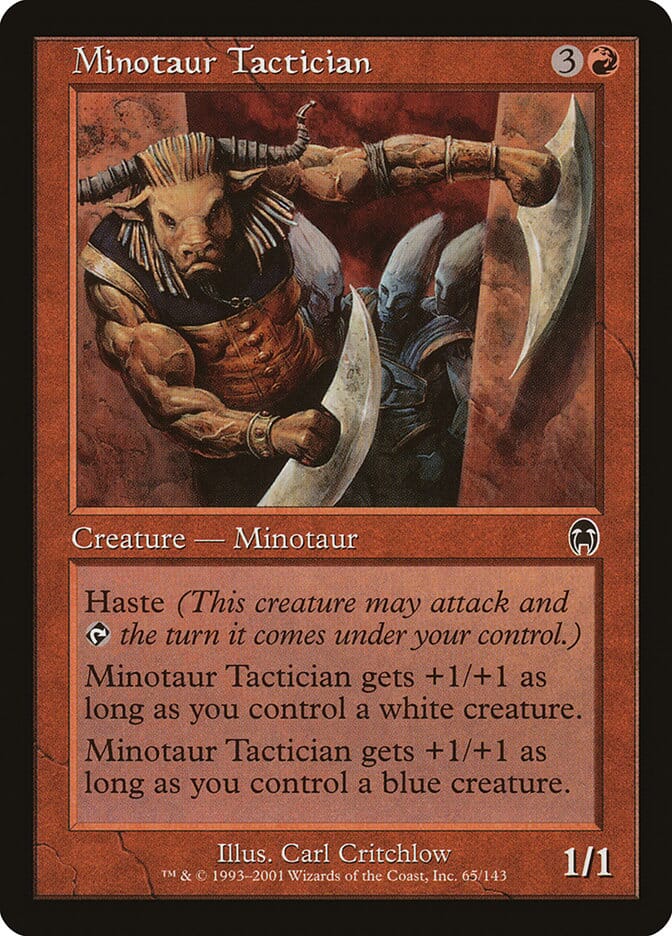 Minotaur Tactician [Apocalypse] MTG Single Magic: The Gathering  | Multizone: Comics And Games
