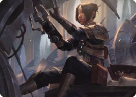 Thopter Mechanic Art Card [The Brothers' War Art Series] MTG Single Magic: The Gathering  | Multizone: Comics And Games