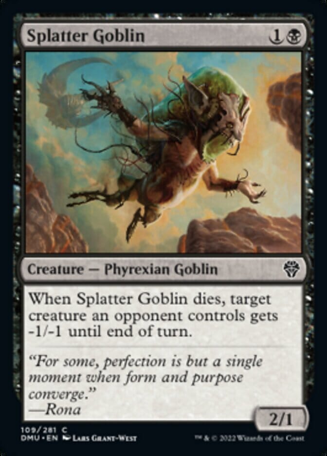 Splatter Goblin [Dominaria United] MTG Single Magic: The Gathering  | Multizone: Comics And Games