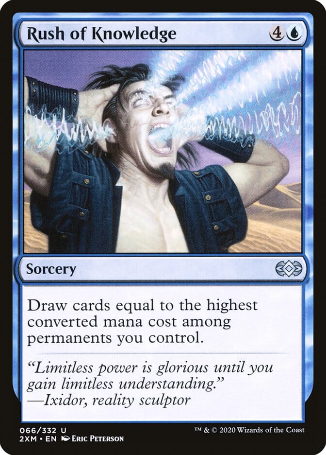Rush of Knowledge [Double Masters] MTG Single Magic: The Gathering  | Multizone: Comics And Games