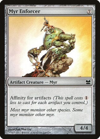 Myr Enforcer [Modern Masters] MTG Single Magic: The Gathering  | Multizone: Comics And Games