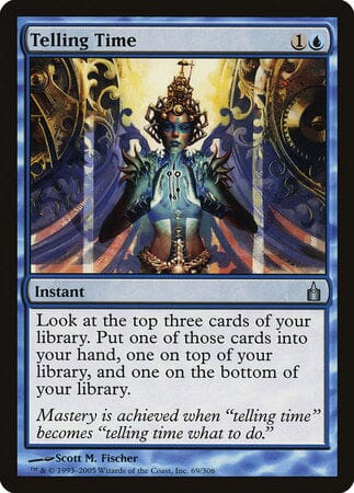 Telling Time [Ravnica: City of Guilds] MTG Single Magic: The Gathering  | Multizone: Comics And Games