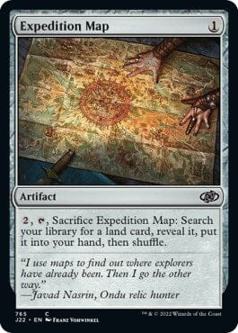 Expedition Map [Jumpstart 2022] MTG Single Magic: The Gathering  | Multizone: Comics And Games