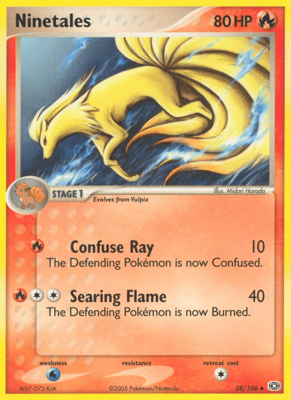 Ninetales (38/106) [EX: Emerald] Pokemon Single Pokémon  | Multizone: Comics And Games