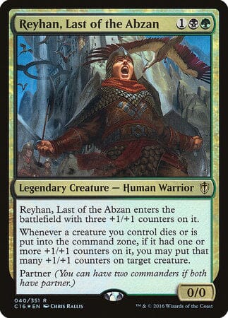 Reyhan, Last of the Abzan [Commander 2016] MTG Single Magic: The Gathering  | Multizone: Comics And Games