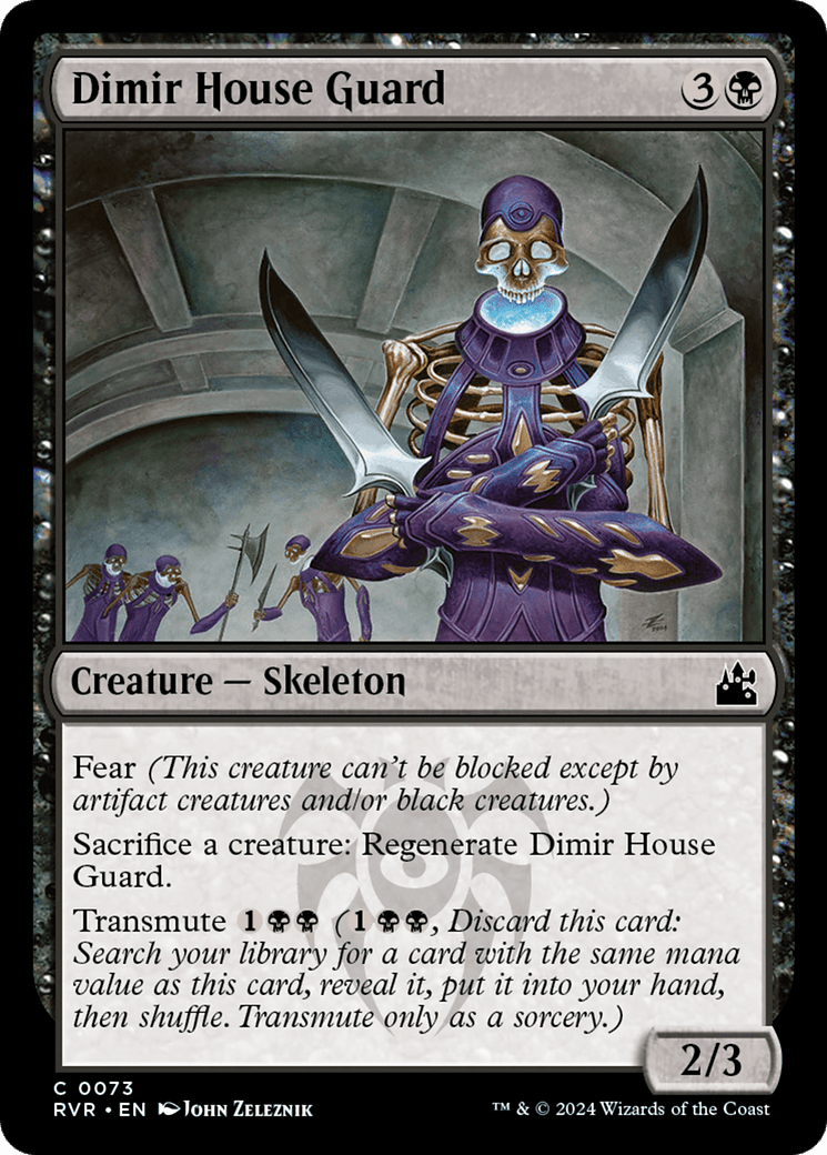 Dimir House Guard [Ravnica Remastered] MTG Single Magic: The Gathering  | Multizone: Comics And Games