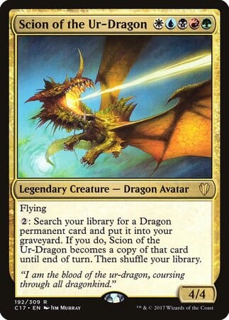 Scion of the Ur-Dragon [Commander 2017] MTG Single Magic: The Gathering  | Multizone: Comics And Games