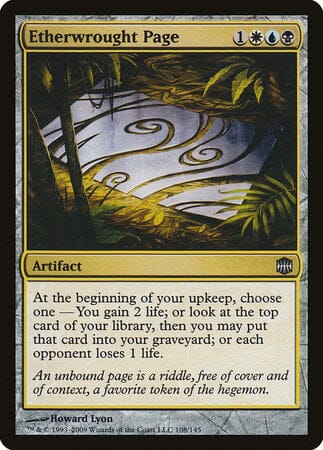 Etherwrought Page [Alara Reborn] MTG Single Magic: The Gathering  | Multizone: Comics And Games