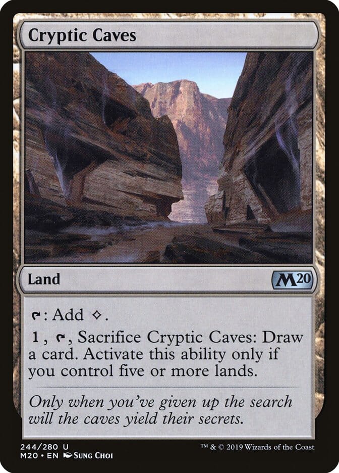 Cryptic Caves [Core Set 2020] MTG Single Magic: The Gathering  | Multizone: Comics And Games