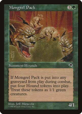 Mongrel Pack [Tempest] MTG Single Magic: The Gathering  | Multizone: Comics And Games