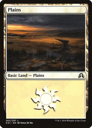 Plains (283) [Shadows over Innistrad] MTG Single Magic: The Gathering  | Multizone: Comics And Games