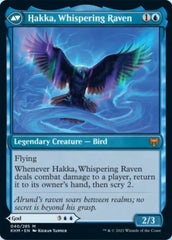 Alrund, God of the Cosmos // Hakka, Whispering Raven [Kaldheim] MTG Single Magic: The Gathering  | Multizone: Comics And Games