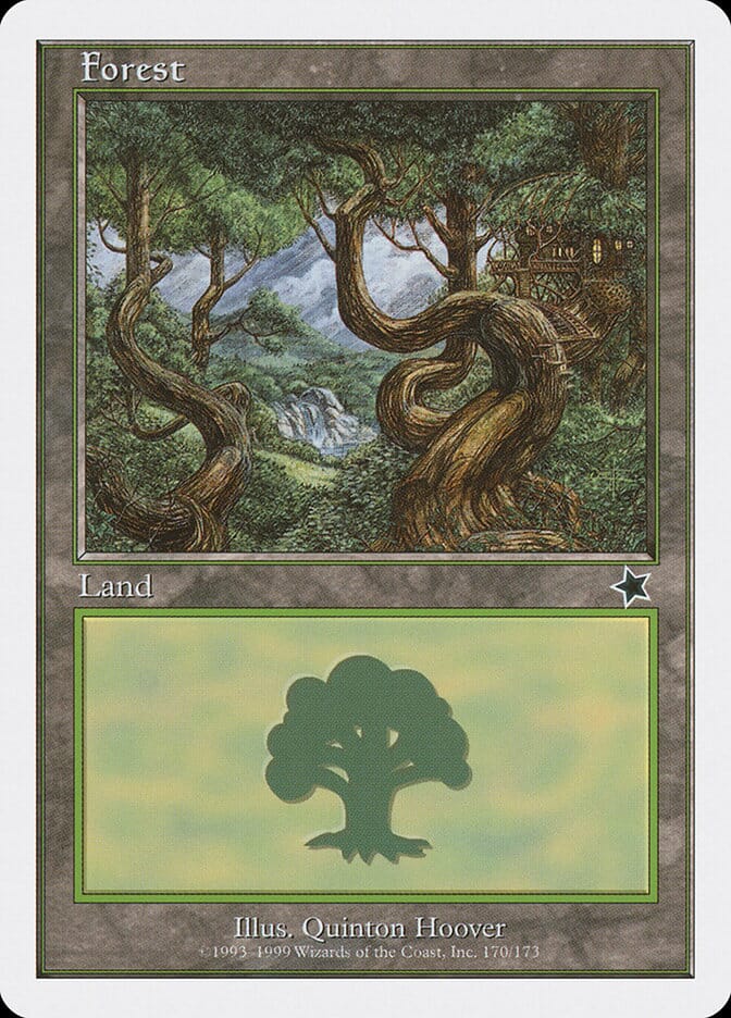 Forest (170) [Starter 1999] MTG Single Magic: The Gathering  | Multizone: Comics And Games