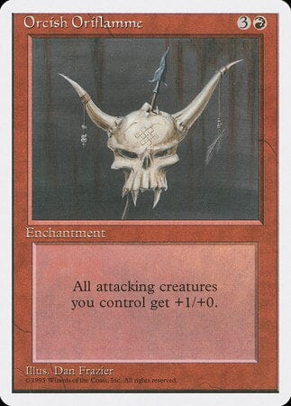 Orcish Oriflamme [Fourth Edition] MTG Single Magic: The Gathering  | Multizone: Comics And Games
