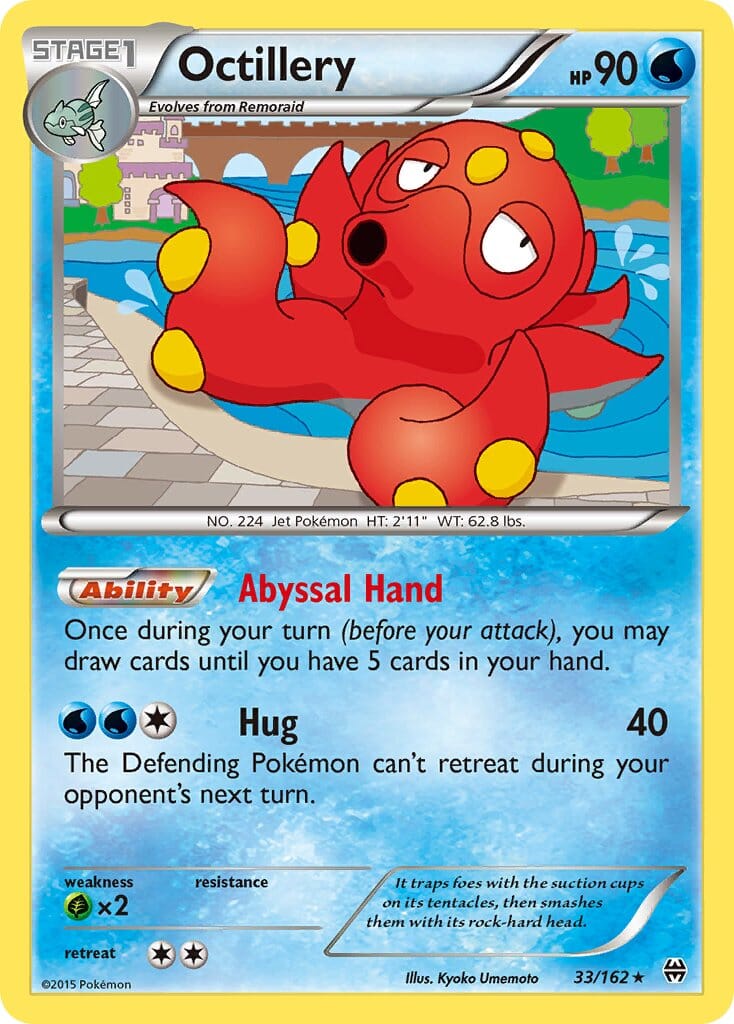 Octillery(33/162) (Theme Deck Exclusive) [XY: BREAKthrough] Pokemon Single Pokémon  | Multizone: Comics And Games