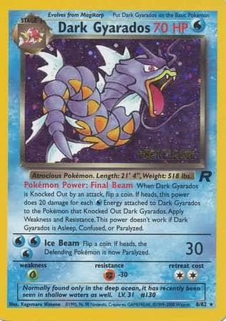 Dark Gyarados (8/82) (Prerelease Promo) [Team Rocket Unlimited] Pokemon Single Pokémon  | Multizone: Comics And Games