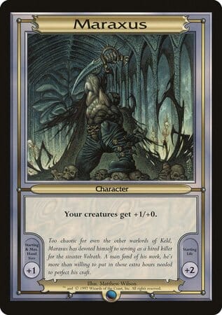 Maraxus (Oversize) [Vanguard Series] MTG Single Magic: The Gathering  | Multizone: Comics And Games