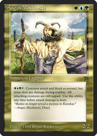 Angus Mackenzie [Legends] MTG Single Magic: The Gathering  | Multizone: Comics And Games