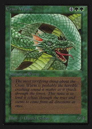 Craw Wurm (IE) [Intl. Collectors’ Edition] MTG Single Magic: The Gathering  | Multizone: Comics And Games