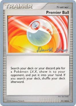 Premier Ball (91/100) (Stallgon - David Cohen) [World Championships 2009] Pokemon Single Pokémon  | Multizone: Comics And Games
