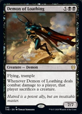 Demon of Loathing [Theros Beyond Death] MTG Single Magic: The Gathering  | Multizone: Comics And Games