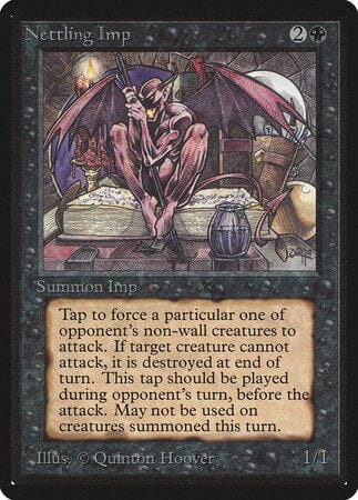 Nettling Imp [Limited Edition Beta] MTG Single Magic: The Gathering  | Multizone: Comics And Games