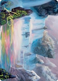 Glittering Frost Art Card (Gold-Stamped Signature) [Kaldheim: Art Series] MTG Single Magic: The Gathering  | Multizone: Comics And Games