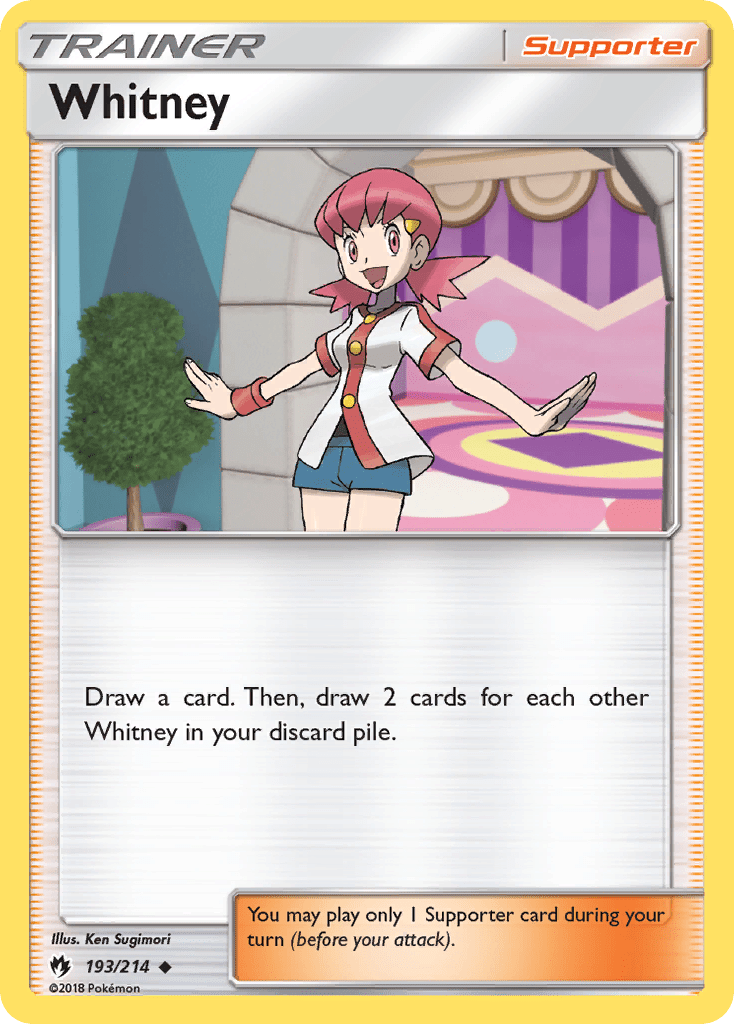 Whitney (193/214) [Sun & Moon: Lost Thunder] Pokemon Single Pokémon  | Multizone: Comics And Games