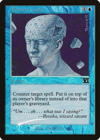 Memory Lapse [Judge Gift Cards 1999] MTG Single Magic: The Gathering  | Multizone: Comics And Games