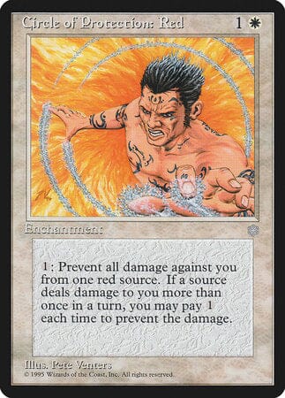 Circle of Protection: Red [Ice Age] MTG Single Magic: The Gathering  | Multizone: Comics And Games