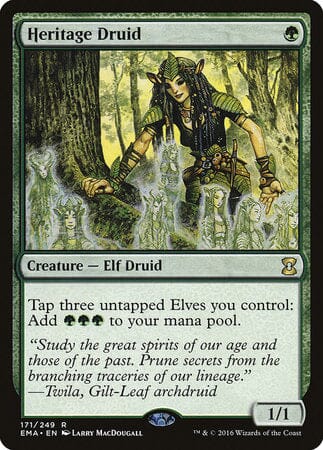 Heritage Druid [Eternal Masters] MTG Single Magic: The Gathering  | Multizone: Comics And Games