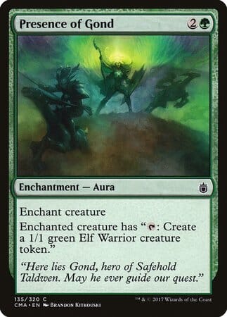 Presence of Gond [Commander Anthology] MTG Single Magic: The Gathering  | Multizone: Comics And Games