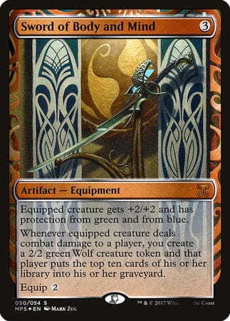 Sword of Body and Mind [Kaladesh Inventions] MTG Single Magic: The Gathering  | Multizone: Comics And Games