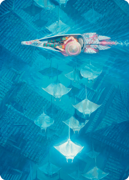 Discover the Impossible Art Card [Kamigawa: Neon Dynasty Art Series] MTG Single Magic: The Gathering  | Multizone: Comics And Games